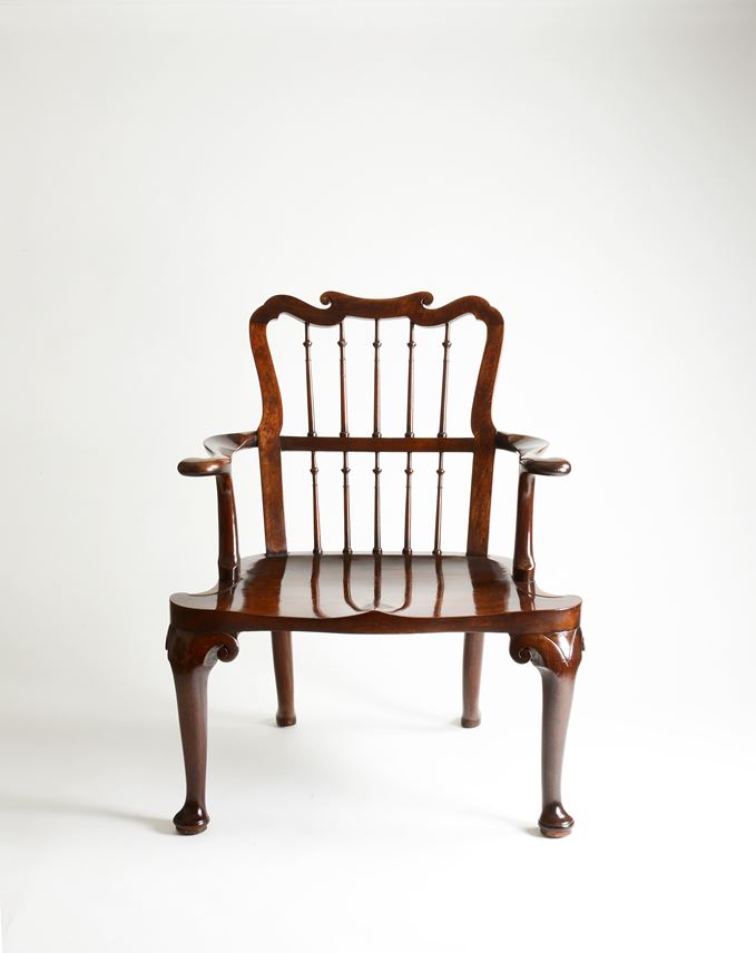 A pair of mahogany hall armchairs | MasterArt